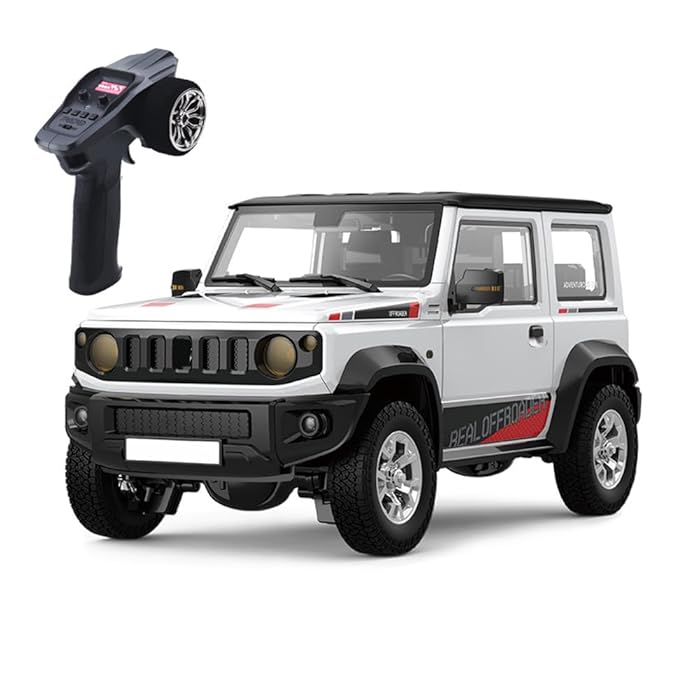 HG HG4-53 Pro TRASPED 1/16 Scale Suzuki Jimny RC Rock Crawler India (White)