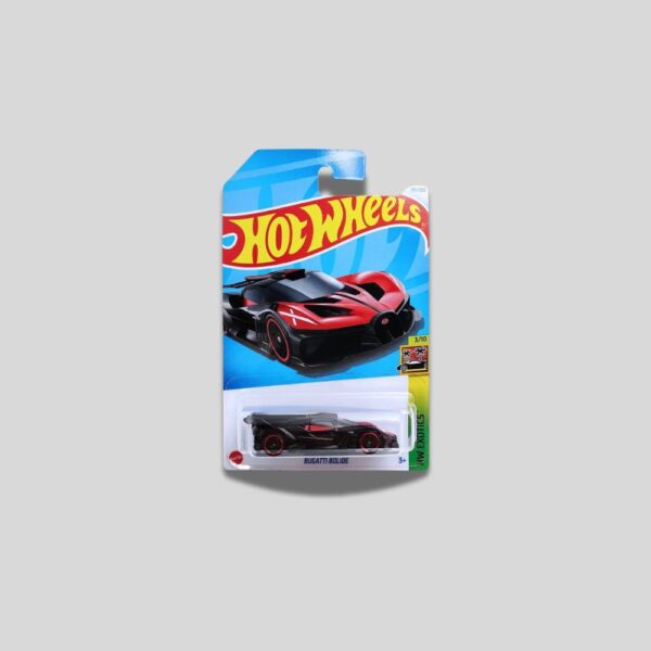 Hot Wheels 2024 Bugatti Bolide – HW Exotics 3/10 – Mainline Q Case – International Card – 185/250 – 1:64 Scale