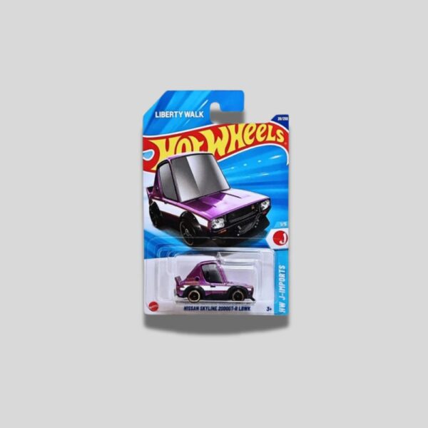 Hot Wheels 2024 Nissan Skyline 2000GT-R LBWK Liberty Walk – Mainline 26/250 – 1:64 Scale Die-Cast