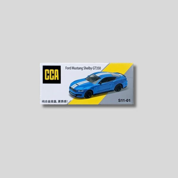 CCA Ford Mustang Shelby GT350 – Blue | 1:64 Scale Die-Cast Sports Car India