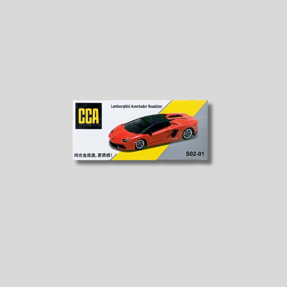 CCA Lamborghini Aventador Roadster - Orange  (Scale 1:64) India
