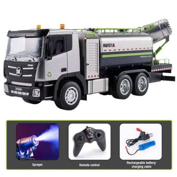 Huina 1316 RC Spray Fog Cannon Truck – 1:18 Scale India