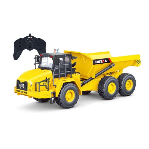 Huina 1553 1/16 Scale 11CH RC Dump Truck Construction Vehicle with Sound & Lights India