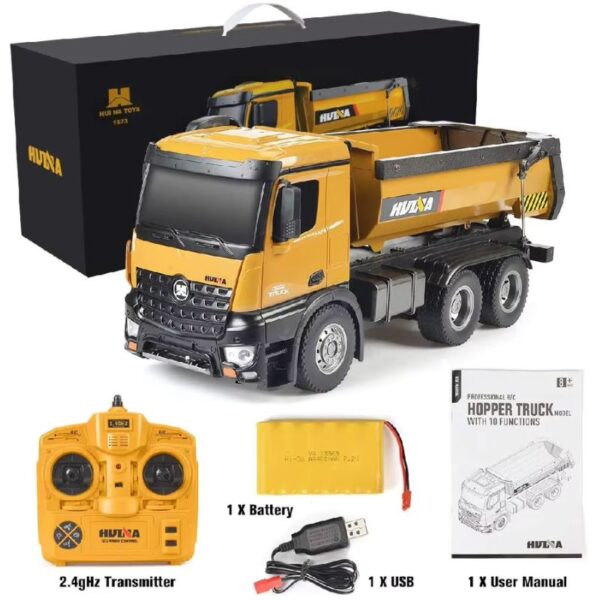 Huina 1573 1:14 Remote Control Dump Truck (2025 Model) India