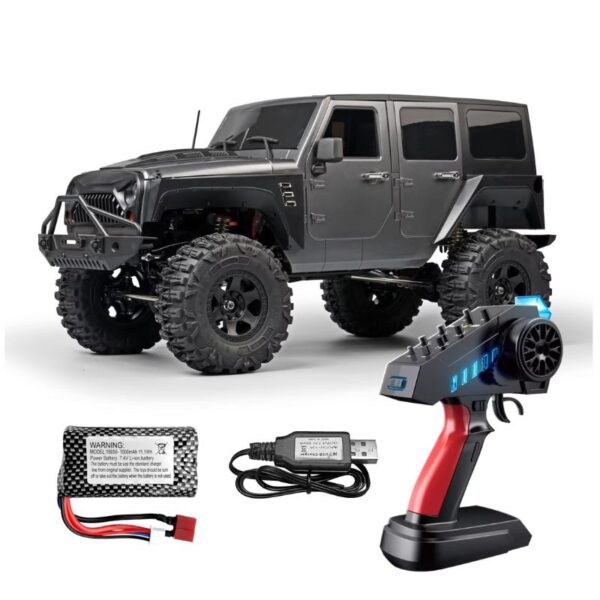 MNRC MN222 1/10 Scale 4WD RC Rock Crawler Off-Road Climbing Truck India (Black)