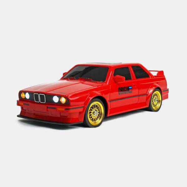 1:16 Scale 4WD BMW E30 RC Drift Car – 30KM/H Proportional Control with LED Lights & Spare Tires